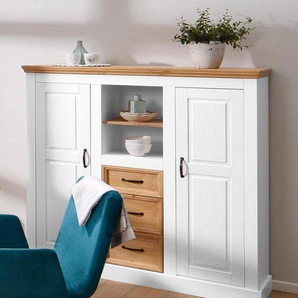 Home affaire Highboard Selma, Stauraumschrank, Breite 130 cm