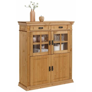 Home affaire Highboard Vinales, Vitrine, Breite 112 cm