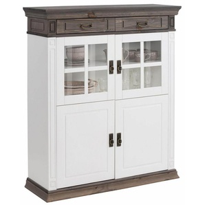 Home affaire Highboard Vinales, Vitrine, Breite 112 cm