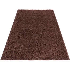 my home Hochflor-Teppich Shaggy 30, rechteckig, Höhe: 30 mm, Teppich, Uni Farben, besonders weich und kuschelig, Kundenliebling