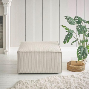 Home affaire Hocker SHERWOOD, Hocker quadratisch, ideale Ergänzung zum Loveseat Â»SHERWOODÂ«