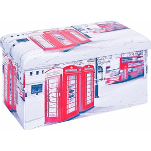 Kiste HOME AFFAIRE SETTO Aufbewahrungsboxen bunt (london) Kiste Kisten Aufbewahrungsboxen
