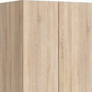 Kleiderschrank HOME AFFAIRE Schränke Gr. B/H/T: 78 cm x 200 cm x 50 cm, 2 St., braun (eiche) Baby Kleiderschrank Kinderkleiderschrank Drehtürenschrank Kinderschränke