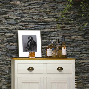 Home affaire Kommode Sideboard (1 St), rustikal lackierte Oberfläche