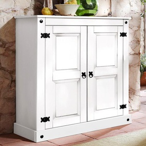 Kommode HOME AFFAIRE Sideboards Gr. B/H/T: 90 cm x 100 cm x 38 cm, weiß Kommode Sideboards Breite 90 cm, Höhe 100 cm