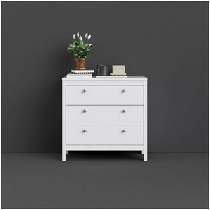 Home affaire Kommode Madrid, Aufbewahrung, Schubladenschrank, Stauraum, mit 3 Schubladen, Breite 82,3 cm