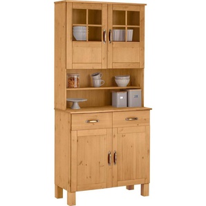 Home affaire Küchenbuffet Alby Breite 85 cm, 2 Glastüren