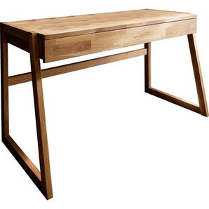 Home affaire Laptoptisch Dura, aus Massivholz, mit Soft-Close Funktion der Schubladen