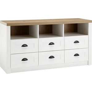 Home affaire Lowboard Beauvais, Breite ca. 130 cm