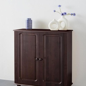 Home affaire Highboard Mette, Kommode mit 2 Einlegeböden, Breite 85cm, Tiefe 34 cm, Höhe 95 cm