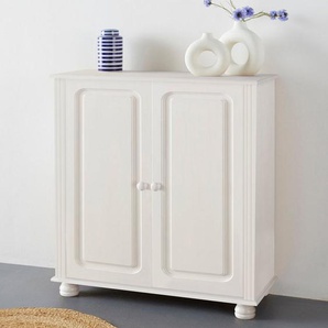 Home affaire Highboard Mette, Kommode mit 2 Einlegeböden, Breite 85cm, Tiefe 34 cm, Höhe 95 cm