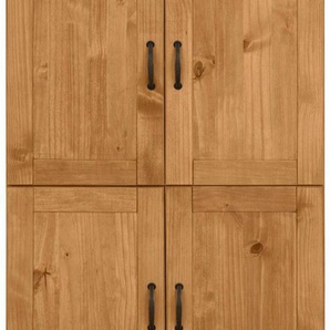 Home affaire Midischrank Rodby FSC®-zertifiziertes Massivholz, Breite 75 cm, Höhe 130 cm