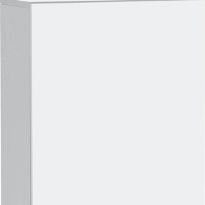 Midischrank HOME AFFAIRE Wisla Schränke Gr. B/H/T: 38 cm x 130 cm x 35 cm, 2 St., weiß (weiß, weiß) Bad-Midischränke Badmöbelserien Schränke Höhe 130 cm, mit Türen & Schubkasten