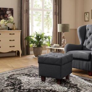 Home affaire Ohrensessel Alexandra, incl. Hocker, mit Steppung, in vielen Farben