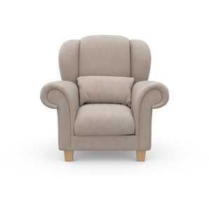 Home affaire Ohrensessel Queenie Ohrenseesel (1-St), mit softem, weichem Sitzkomfort und zeitlosem Design