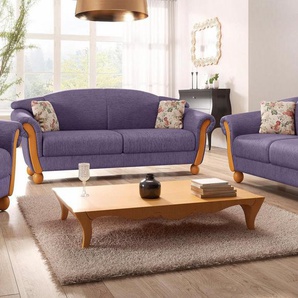 Home affaire Polstergarnitur Milano, (2-tlg), 2-Sitzer und 3-Sitzer