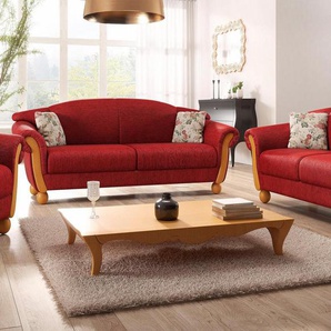 Home affaire Polstergarnitur Milano, (2-tlg), 2-Sitzer und 3-Sitzer
