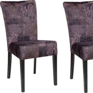 Home affaire Polsterstuhl Queen (4 St), mit modernem Patchwork Vintage Bezug, 2er-, 4er- oder 6er-Set