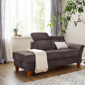 Home affaire Recamiere Conville, incl. Kopfteilverstellung, Federkern, wahlweise mit Bettkasten