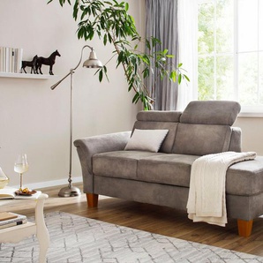 Home affaire Recamiere Conville, incl. Kopfteilverstellung, Federkern, wahlweise mit Bettkasten