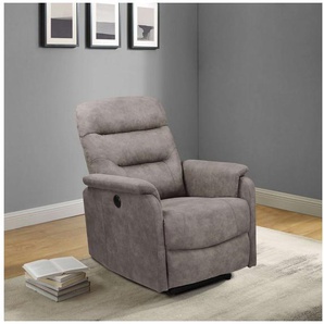 Home affaire Relaxsessel Coullon, TV-Sessel mit Schlaffunktion, Relaxfunktion mit USB Anschluss