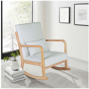 Home affaire Schaukelsessel TRAMOLÉ, Relaxsessel, TV-Sessel, Lese-Sessel in Cord und Webstoff