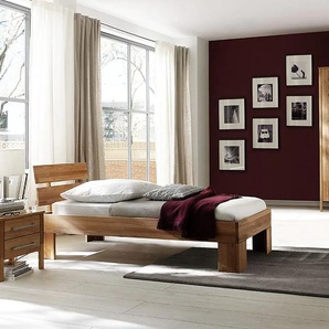 Schlafzimmer-Set HOME AFFAIRE Modesty II Schlafzimmermöbel-Sets Gr. Ausführung 1, braun Komplett Schlafzimmer in 3 Ausführungen