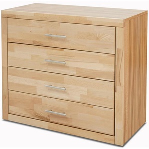 Home affaire Schubkastenkommode Triest, mit 4 Schubladen, Breite 90 cm