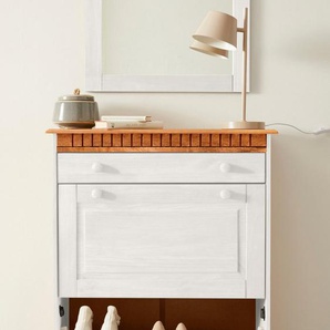 Home affaire Schuhschrank Lisa mit 1 Schubkasten und 2 Klappen, Höhe 105 cm, Breite 75 cm