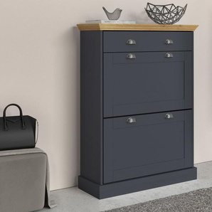 Home affaire Schuhschrank Motala mit 2 Klappen u. 1 Schublade, Platz für 12-14 paar Schuhe, Höhe 105 cm