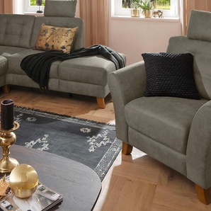 Home affaire Sessel »Trondheim«, mit Federkern, Knopfheftung im Rücken