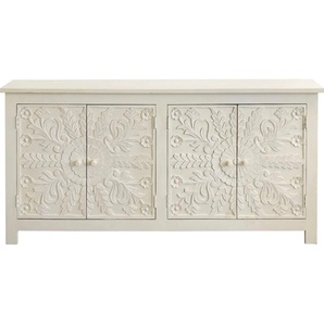 Home affaire Sideboard Fenris, Kommode aus massiven Mangoholz, Breite 175 cm
