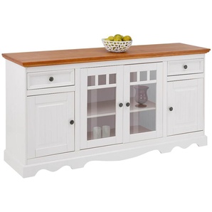 Sideboard HOME AFFAIRE Melissa Sideboards Gr. B/H/T: 169 cm x 85 cm x 45 cm, gelb (weiß, honigfarben) Sideboards Breite 169 cm