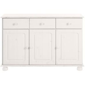 Home affaire Sideboard Mette, Kommode mit gefrästen, kugelförmigen Füßen, Breite 120 cm