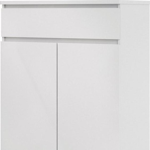 Home affaire Sideboard Naia, mit Schubladenkanten, Schubladen auf Metallgleiter, Breite 80,2 cm