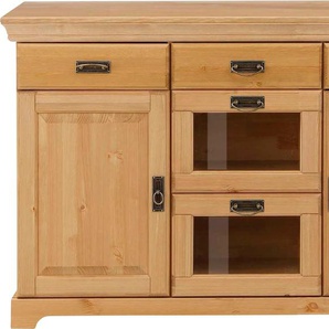 Sideboard HOME AFFAIRE Ruegen Sideboards Gr. B/H/T: 145 cm x 85 cm x 40 cm, beige (natur) Sideboards Breite 145 bzw. 180, Höhe 85 cm