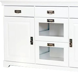 Sideboard HOME AFFAIRE Ruegen Sideboards Gr. B/H/T: 145 cm x 85 cm x 40 cm, weiß Sideboards Breite 145 bzw. 180, Höhe 85 cm