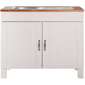 Home affaire Spülenschrank Alby Breite 100 cm, 1 Fach