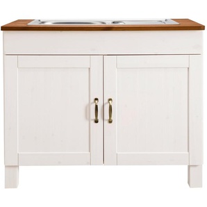 Home affaire Spülenschrank Alby Breite 100 cm, 1 Fach