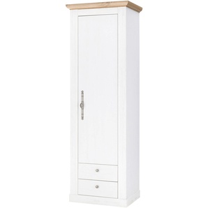 Stauraumschrank HOME AFFAIRE WESTMINSTER Schränke Gr. B/H/T: 66 cm x 203 cm x 46 cm, 1 St., weiß (pinie dekor) Mehrzweckschränke Breite ca. 66 cm