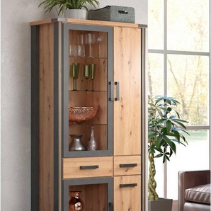 Home affaire Stauraumvitrine Mia (1-St) Modernes Design