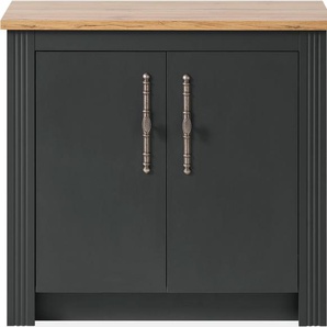 Kochstation Unterschrank KS-Westminster im romantischen Landhausstil, Breite 100 cm, exclusiv by