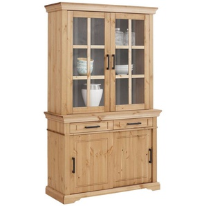 Home affaire Vitrine Anabel aus massiver Kiefer, Breite 110 cm