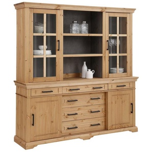 Home affaire Buffet Anabel aus massiver Kiefer, mit Schiebetüren, Breite 186 cm