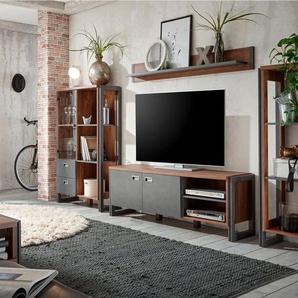 Home affaire Wohnwand Detroit Set 1, (Set, 4-St)