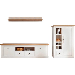 Home affaire Wohnwand Westminster, (Set, 3-St), im romantischen Landhausstil