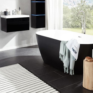 Home Deluxe Freistehende Badewanne »CODO« - schwarz -