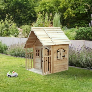 Home Deluxe - Spielhaus aus Holz kimi - Natur Holzspielhaus natur, Spielhaus aus Holz, Kinder Holzspielhaus,
