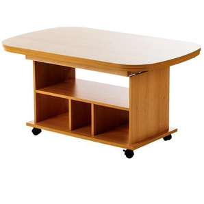 Couchtisch Bergen 107 x 53 x 67cm Braun/Buche Dekor