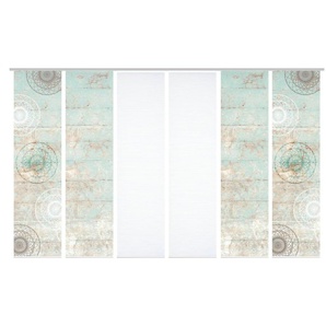 HOME in green Schiebevorhang - grün - Synthetik - 60 cm - 245 cm | Möbel Kraft